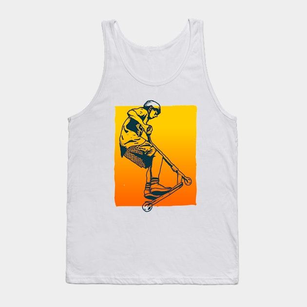 Freestyle Scooter Tank Top by Jump.Design